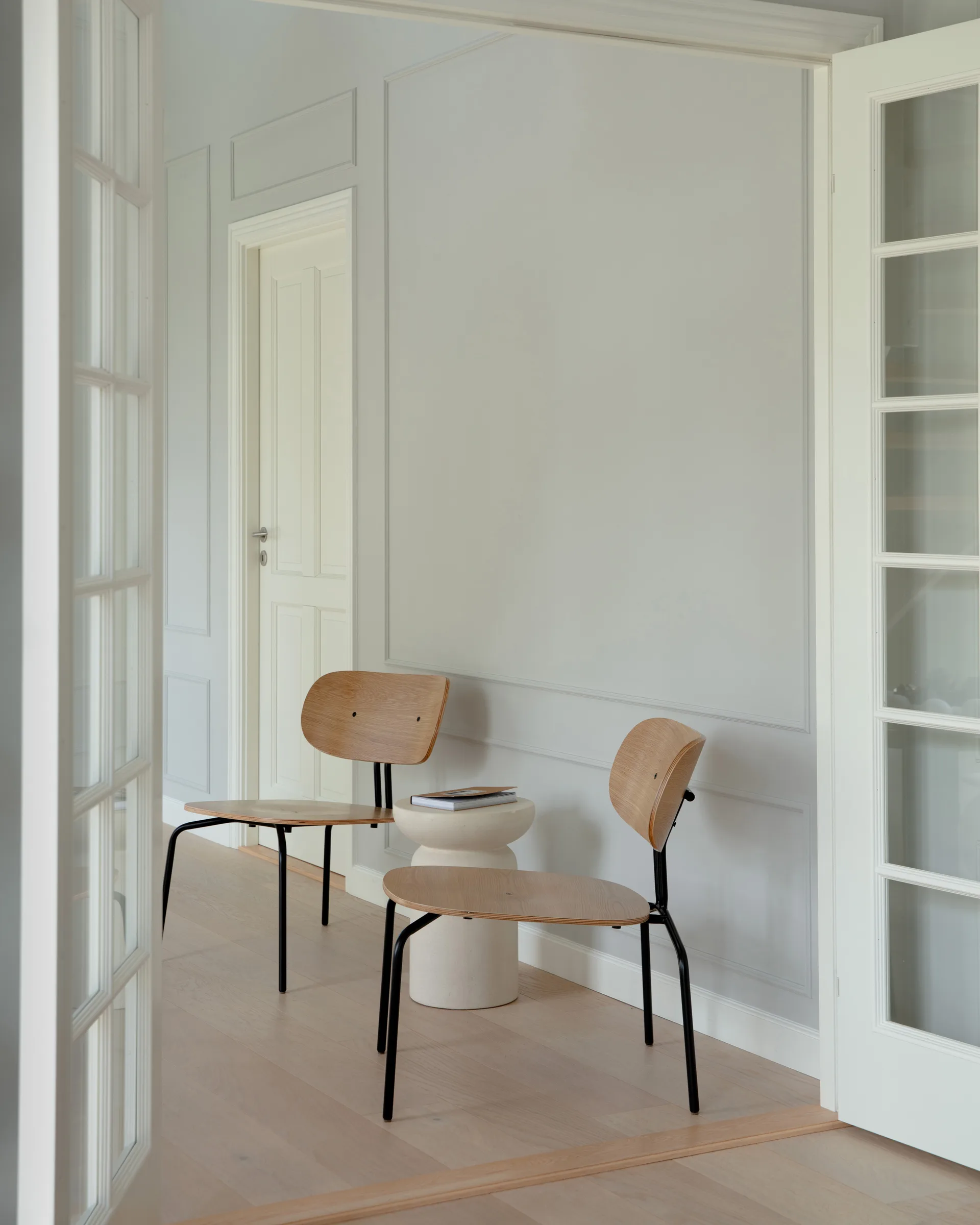 Poltrona lounge Curious , Rovere-nero   Umage