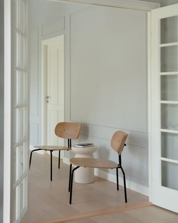 Poltrona lounge Curious  - Rovere-nero   - Umage