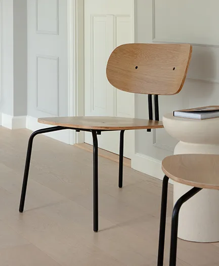 Poltrona lounge Curious , Rovere-nero   Umage