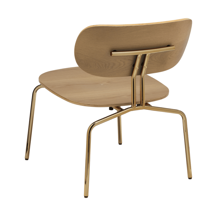 Poltrona lounge Curious , Rovere-ottone Umage