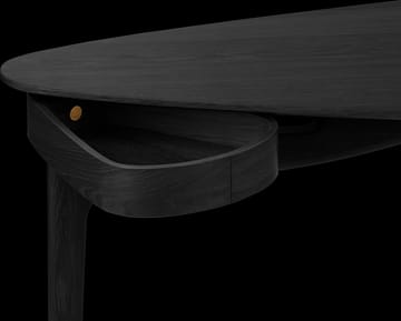 Scrivania Duende 67,1x130 cm - Rovere nero - Umage