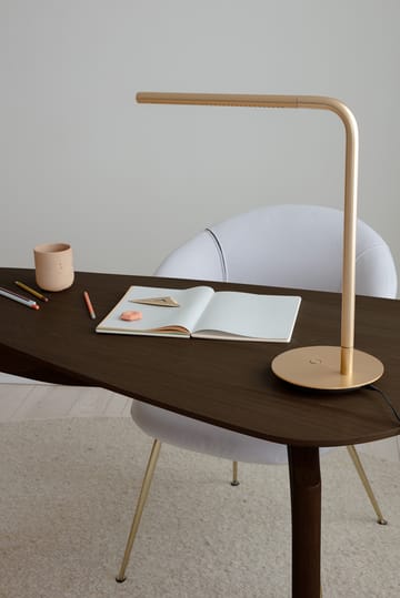 Scrivania Duende 67,1x130 cm - Rovere scuro - Umage