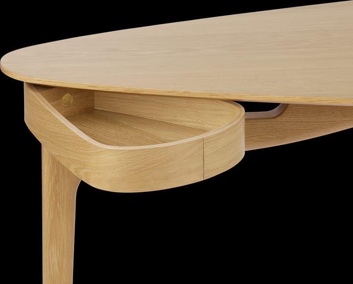 Scrivania Duende 67,1x130 cm, Rovere Umage