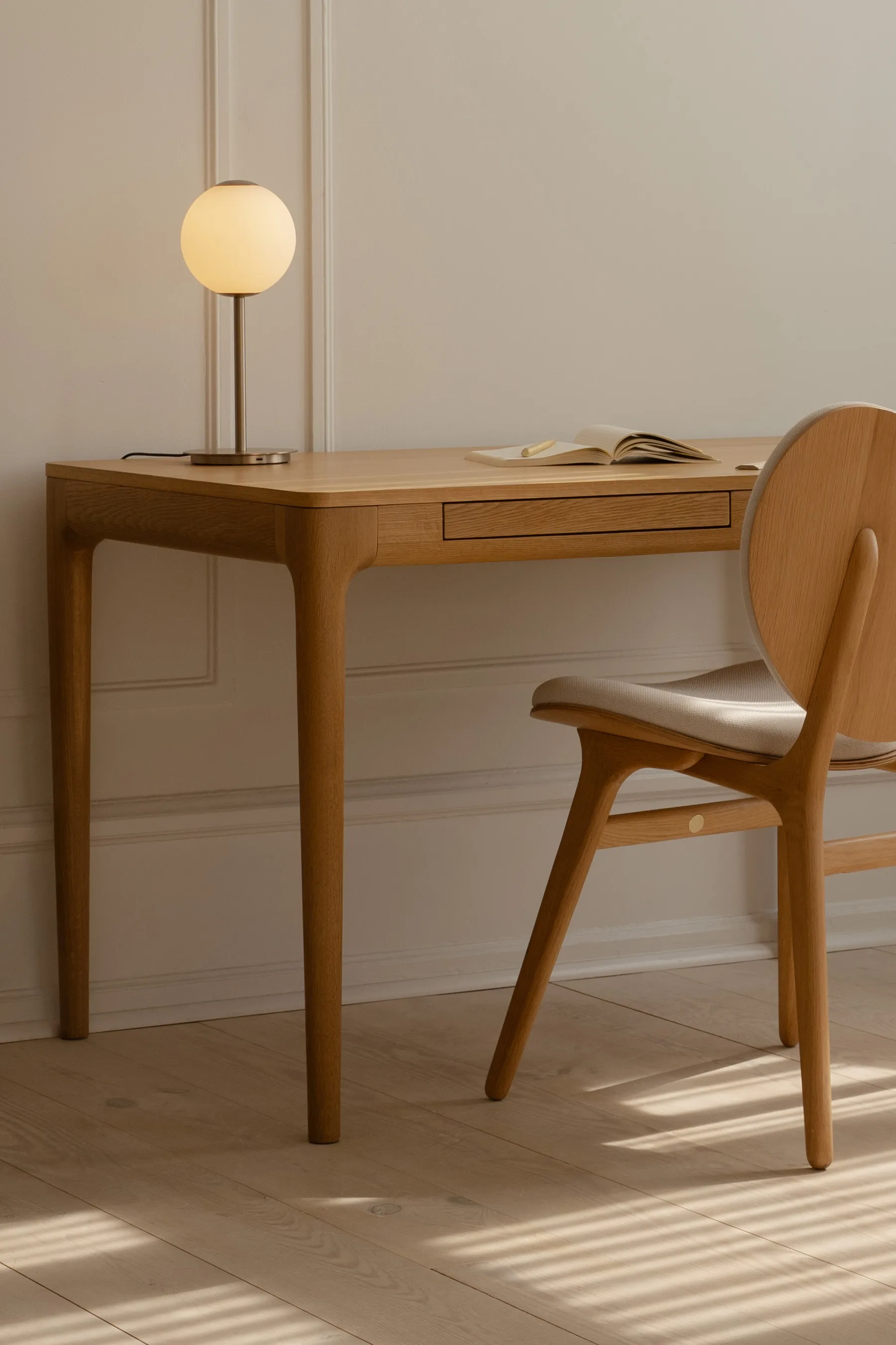 Scrivania Heart'n'Soul 80x120 cm, Rovere Umage