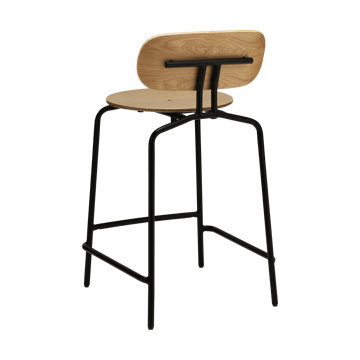 Sgabello Curious 65 cm - Rovere-nero   - Umage