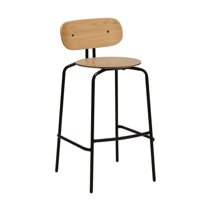 Sgabello Curious 75 cm - Rovere-nero   - Umage