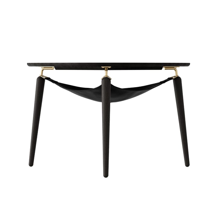 Tavolino da caffè Hang Out - Rovere nero-bronzo - Umage