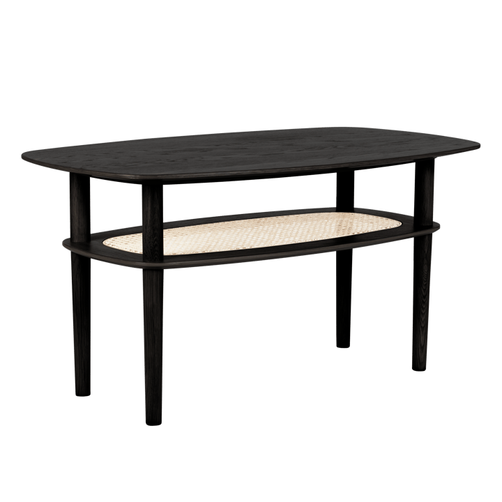 Tavolino da salotto rettangolare Together Sleek 60x100 cm - Rovere nero - Umage