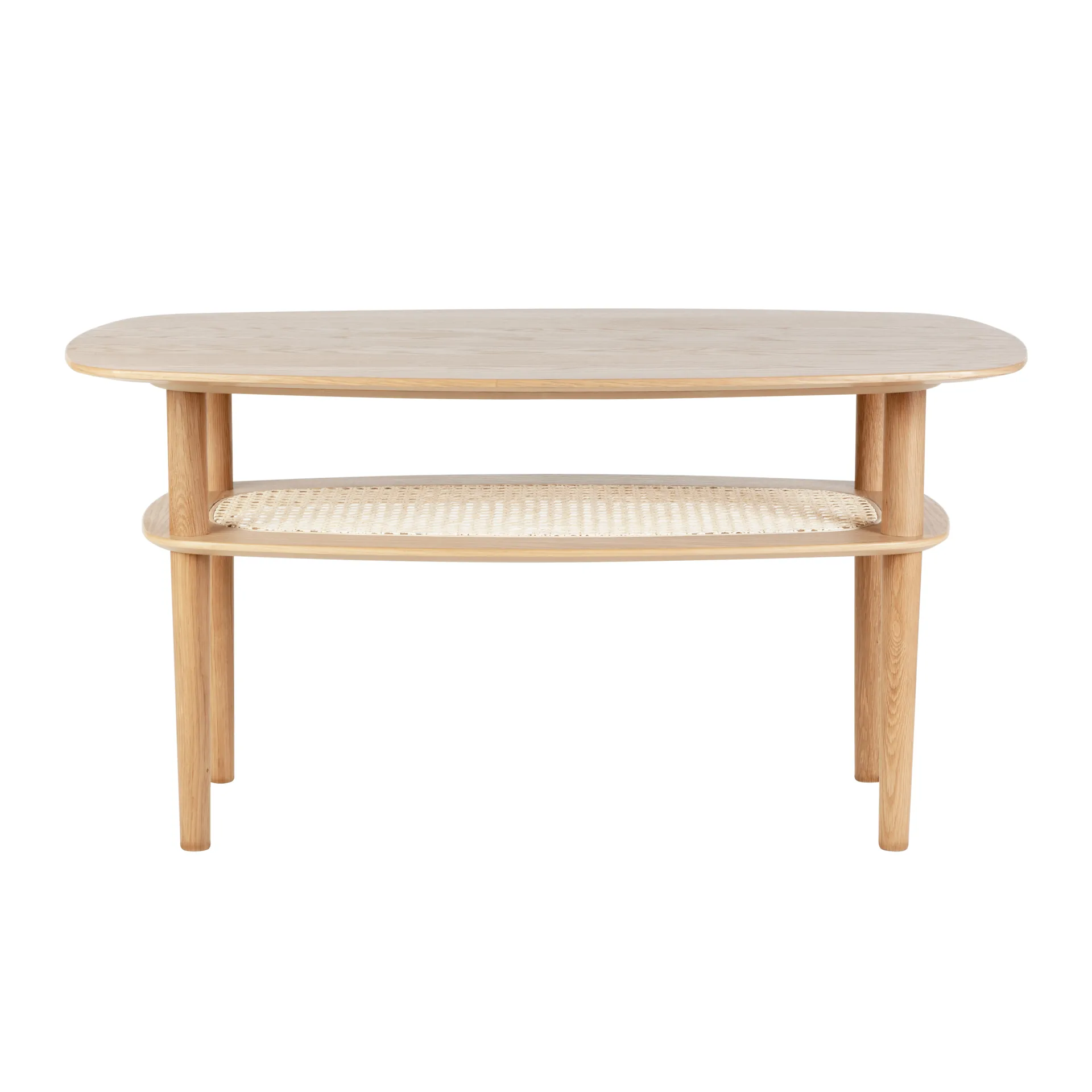 Tavolino da salotto rettangolare Together Sleek 60x100 cm, Rovere Umage