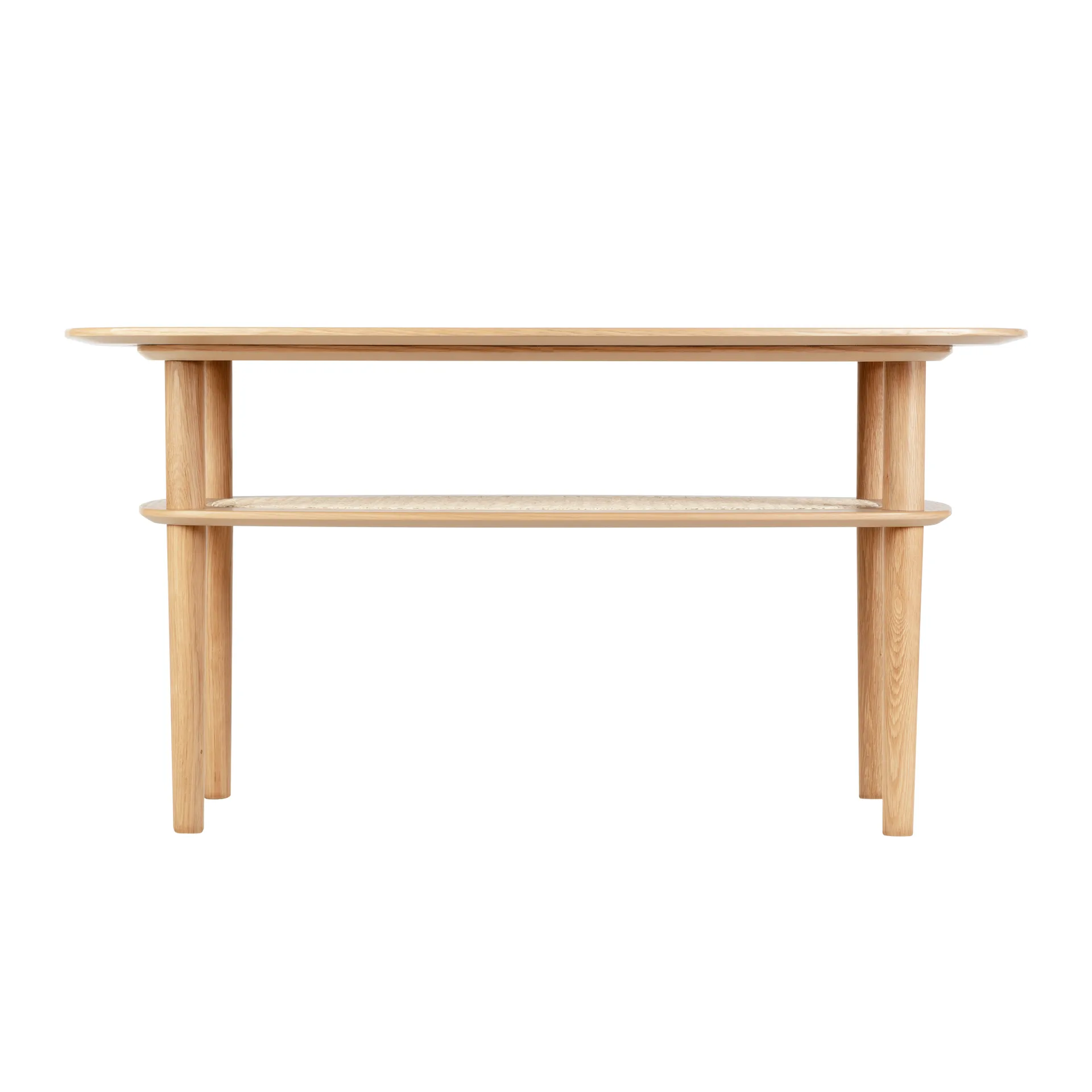 Tavolino da salotto rettangolare Together Sleek 60x100 cm, Rovere Umage