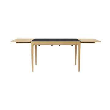 Tavolo da pranzo Heart'n'Soul 90x120 cm - Rovere-nero ossidiana  - Umage