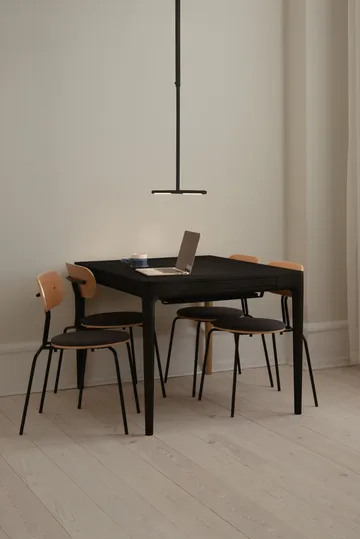 Tavolo da pranzo Heart'n'Soul 90x120 cm - Rovere nero - Umage