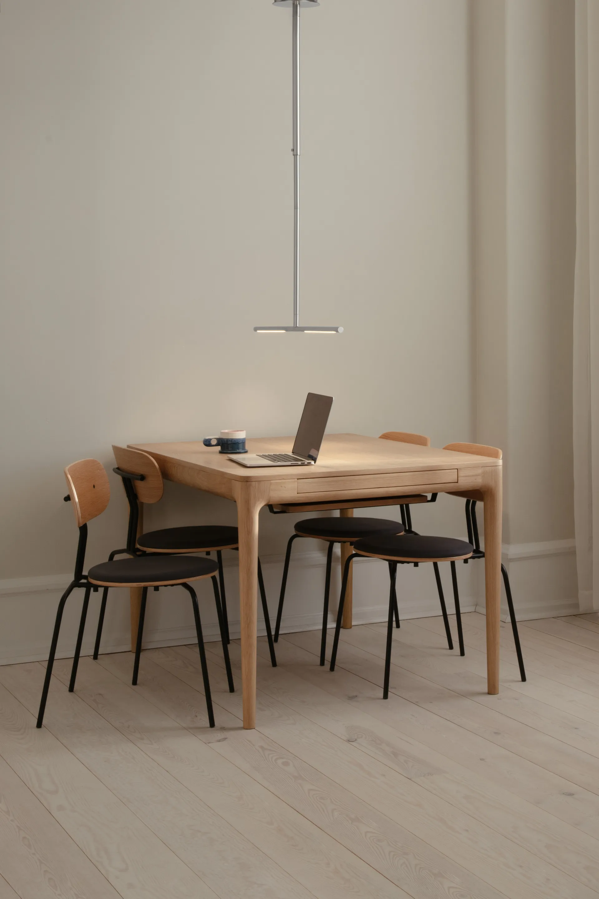 Tavolo da pranzo Heart'n'Soul 90x120 cm, Rovere Umage