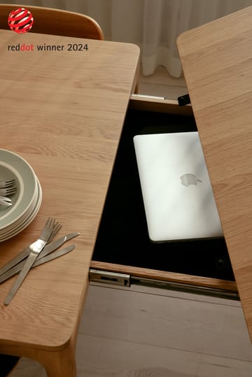 Tavolo da pranzo Heart'n'Soul 90x120 cm - Rovere - Umage