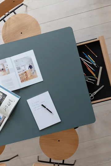 Tavolo da pranzo Heart'n'Soul 90x200 cm - Rovere-verde muschio - Umage