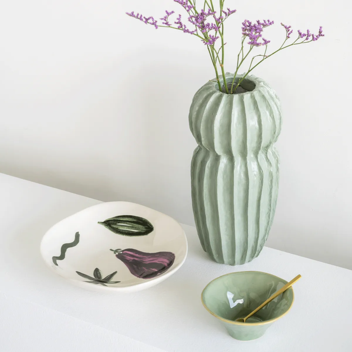 Ciotola Whimsical Ø 13 cm, Verde URBAN NATURE CULTURE