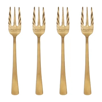 Confezione da 4 forchette UNC - Oro - URBAN NATURE CULTURE