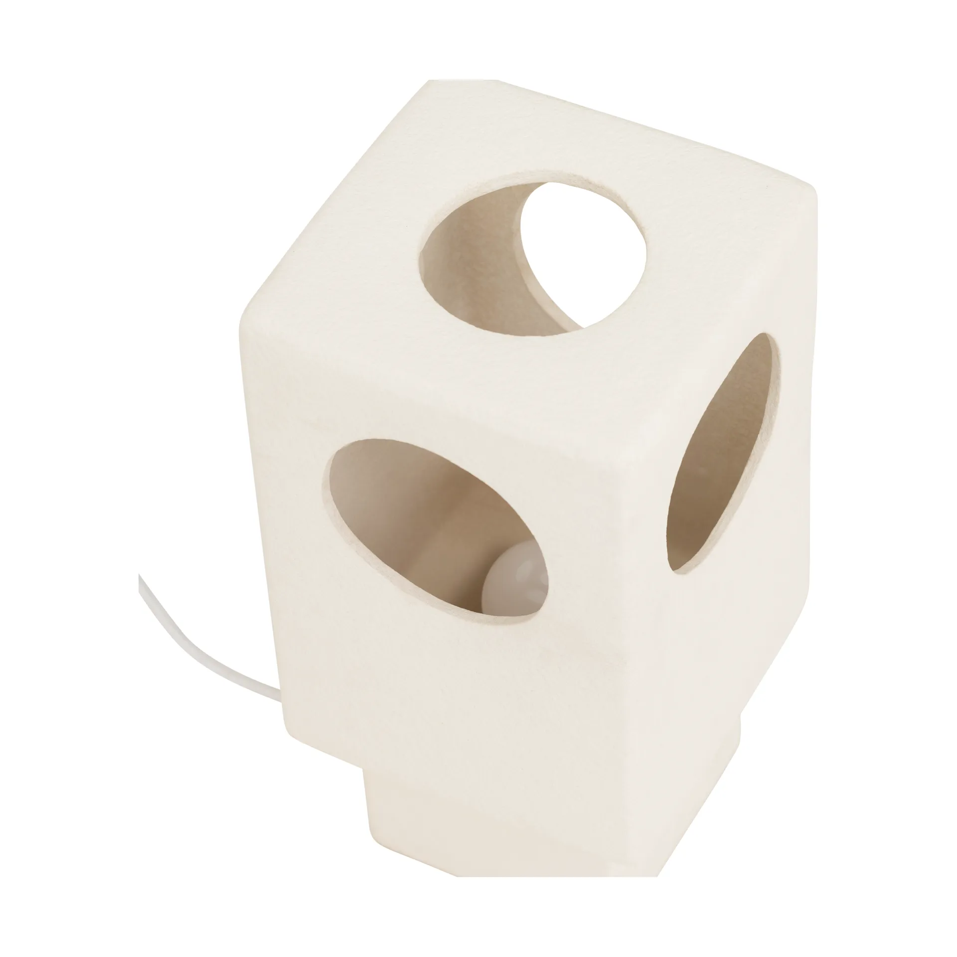 Lampada da tavolo Lycka 38 cm, Bianco URBAN NATURE CULTURE