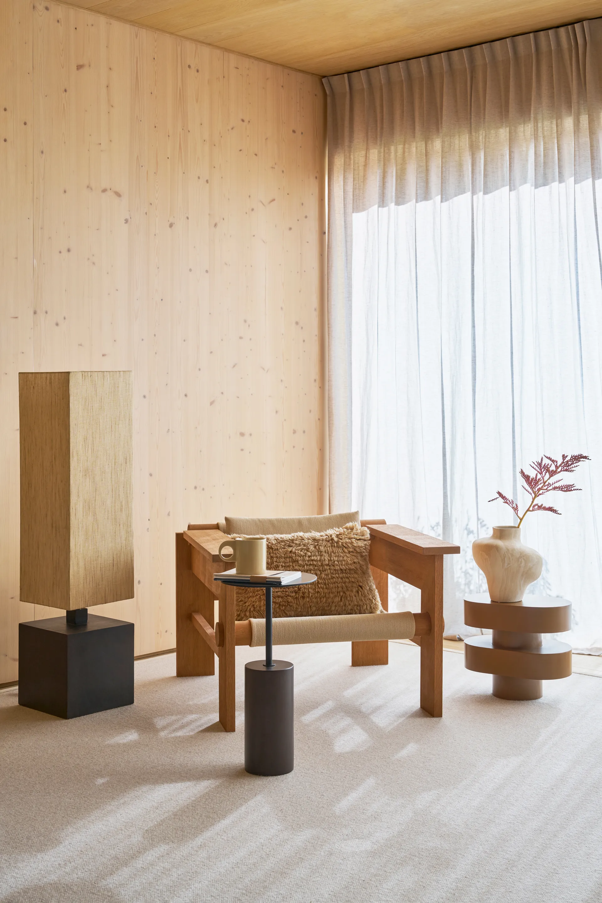 Lampada da terra Vidar, Legno di mango URBAN NATURE CULTURE