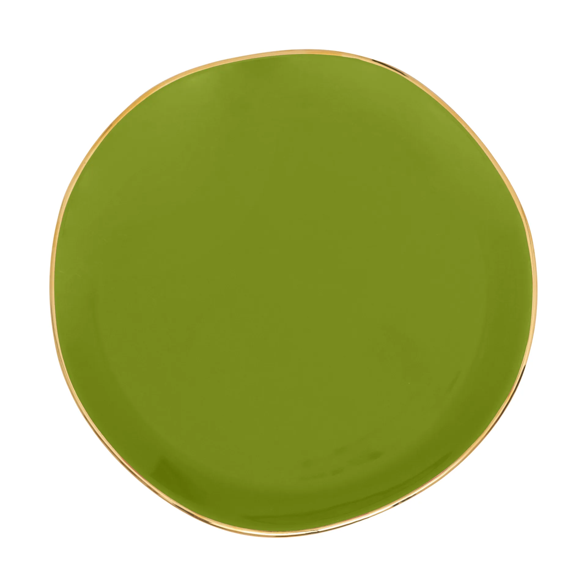 Piatto Good Morning 17 cm bianco, Evergreen sprig URBAN NATURE CULTURE