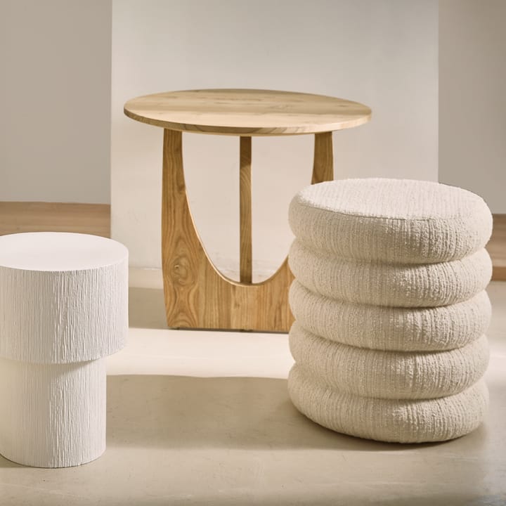 Tavolino Alezio Ø 28,7 cm - Bianco sporco - URBAN NATURE CULTURE