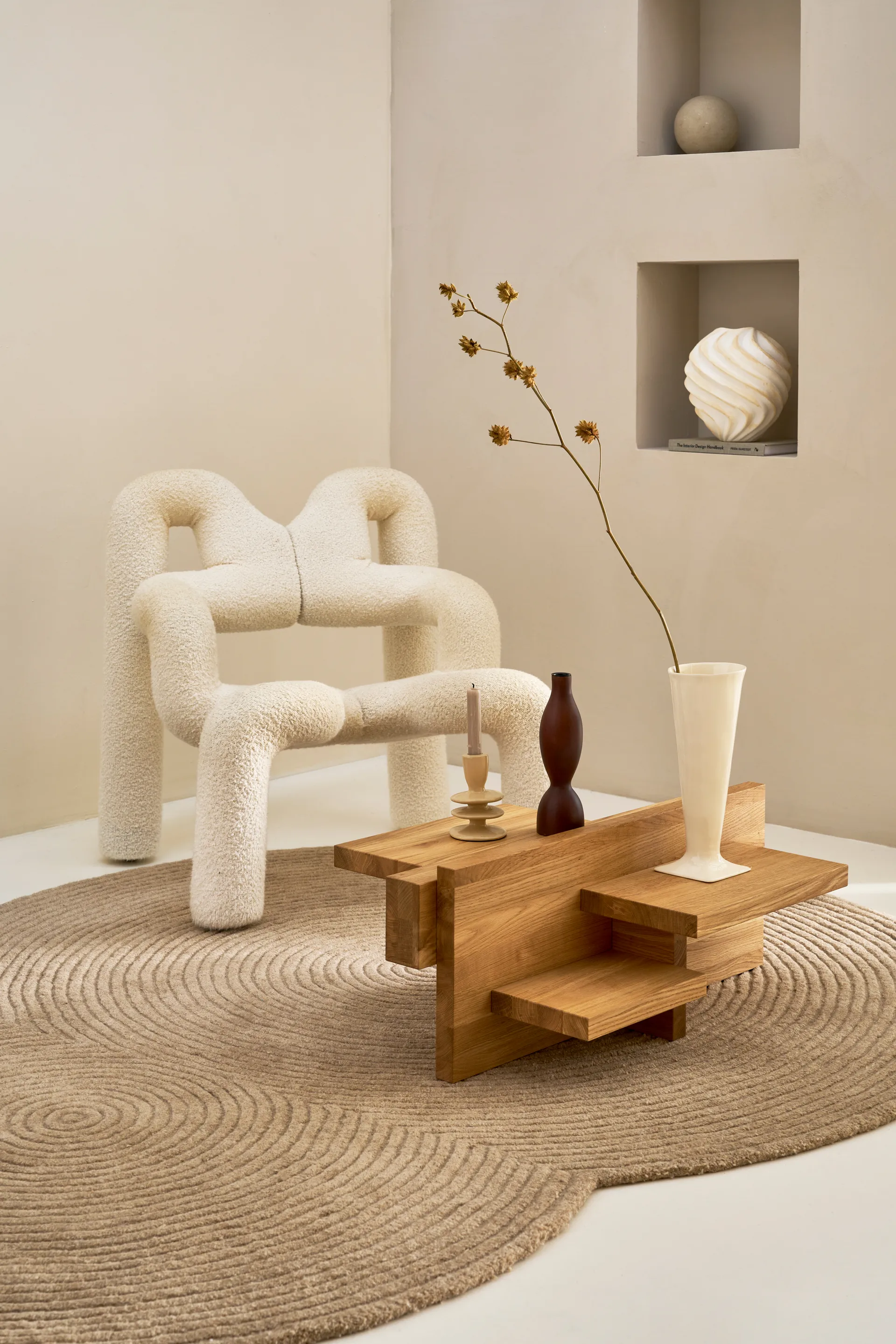 Tavolino da caffè Sienna 30 cm, Rovere URBAN NATURE CULTURE