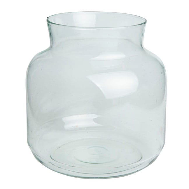 Vaso in vetro riciclato 23 cm, Trasparente URBAN NATURE CULTURE