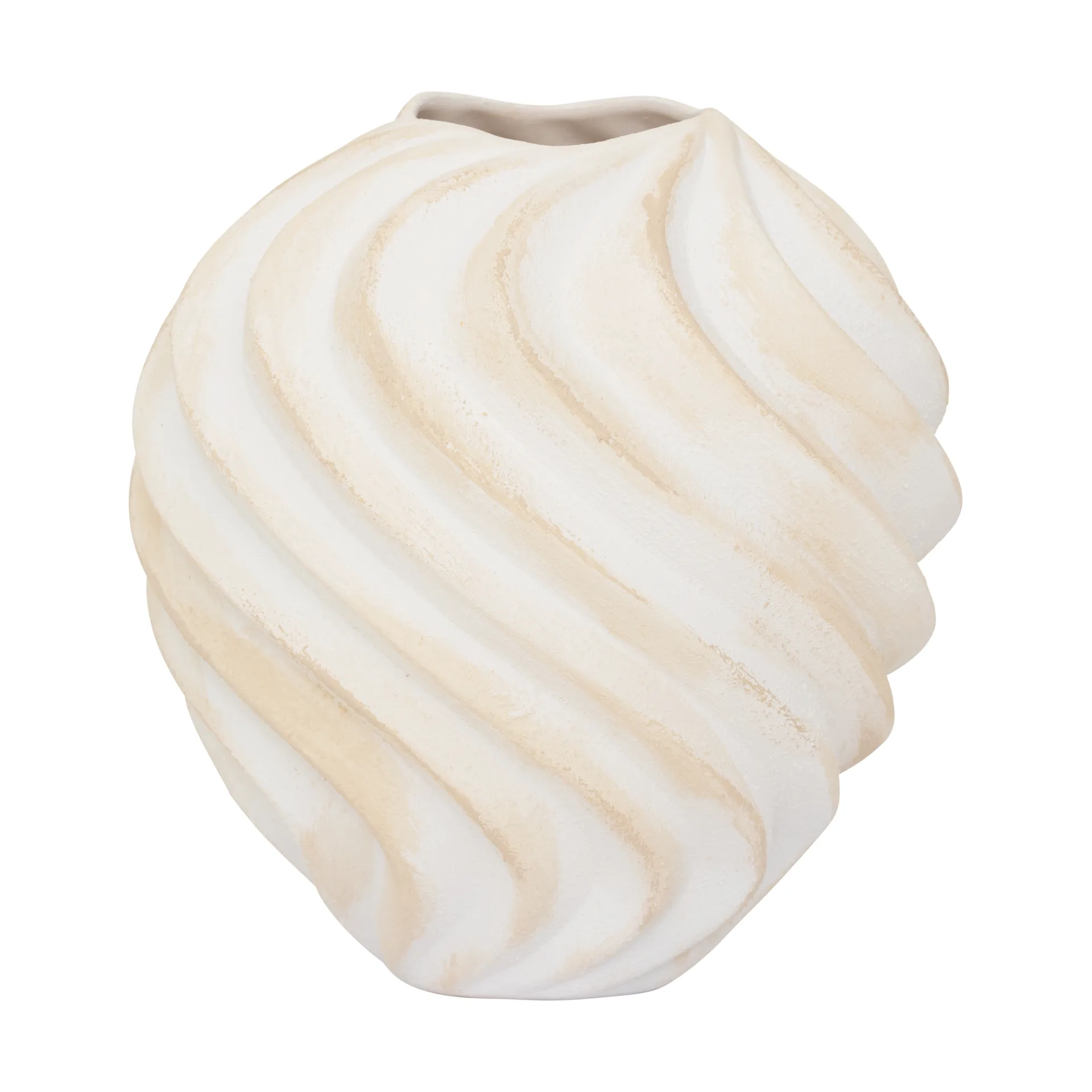 Vaso Ribbed Ø22 cm, Marrone URBAN NATURE CULTURE