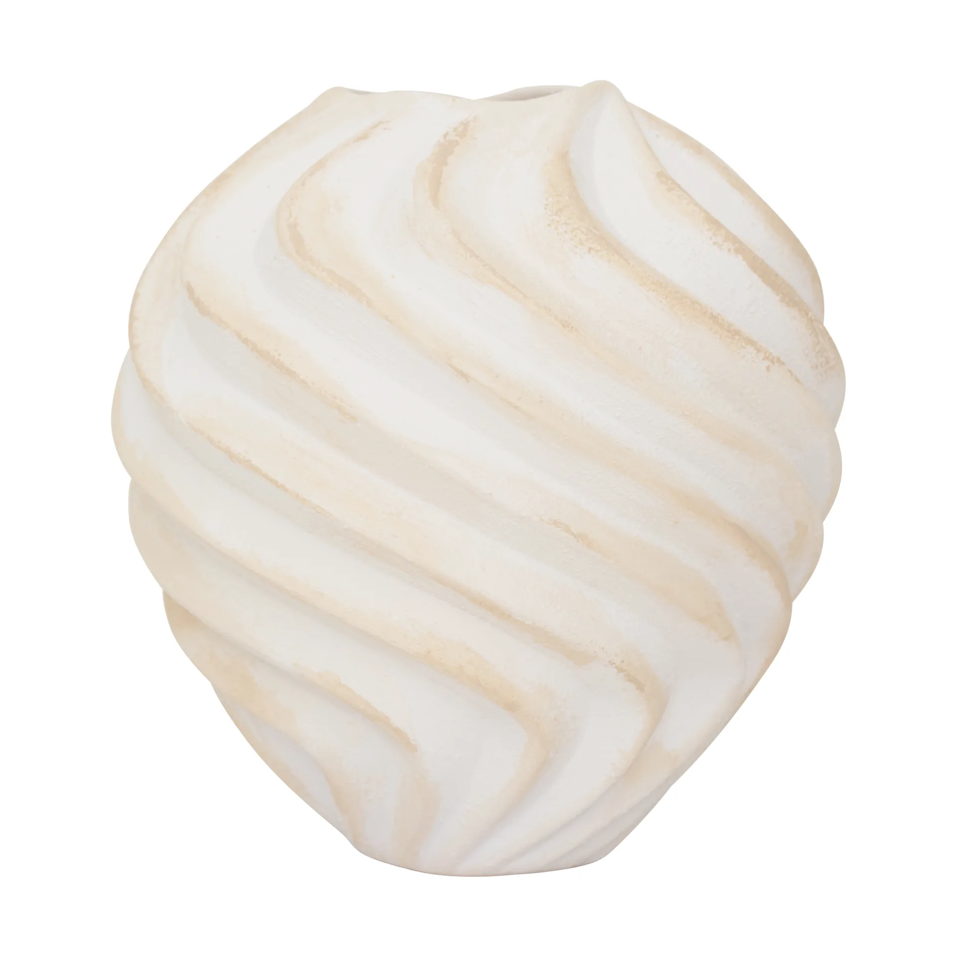 Vaso Ribbed Ø22 cm, Marrone URBAN NATURE CULTURE