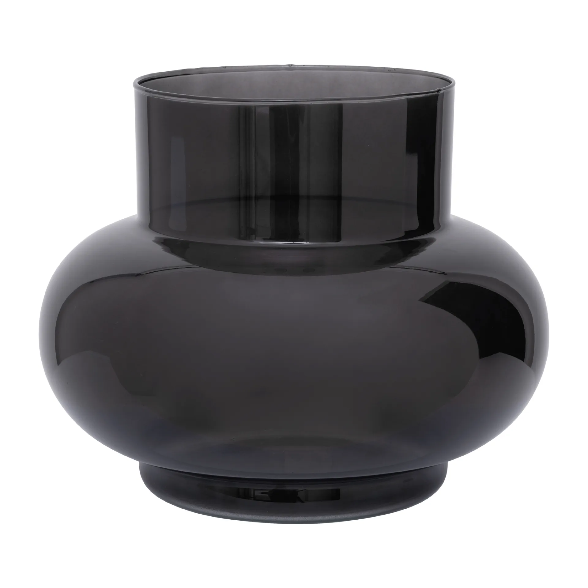 Vaso Tummy B 17,5 cm, Nero URBAN NATURE CULTURE