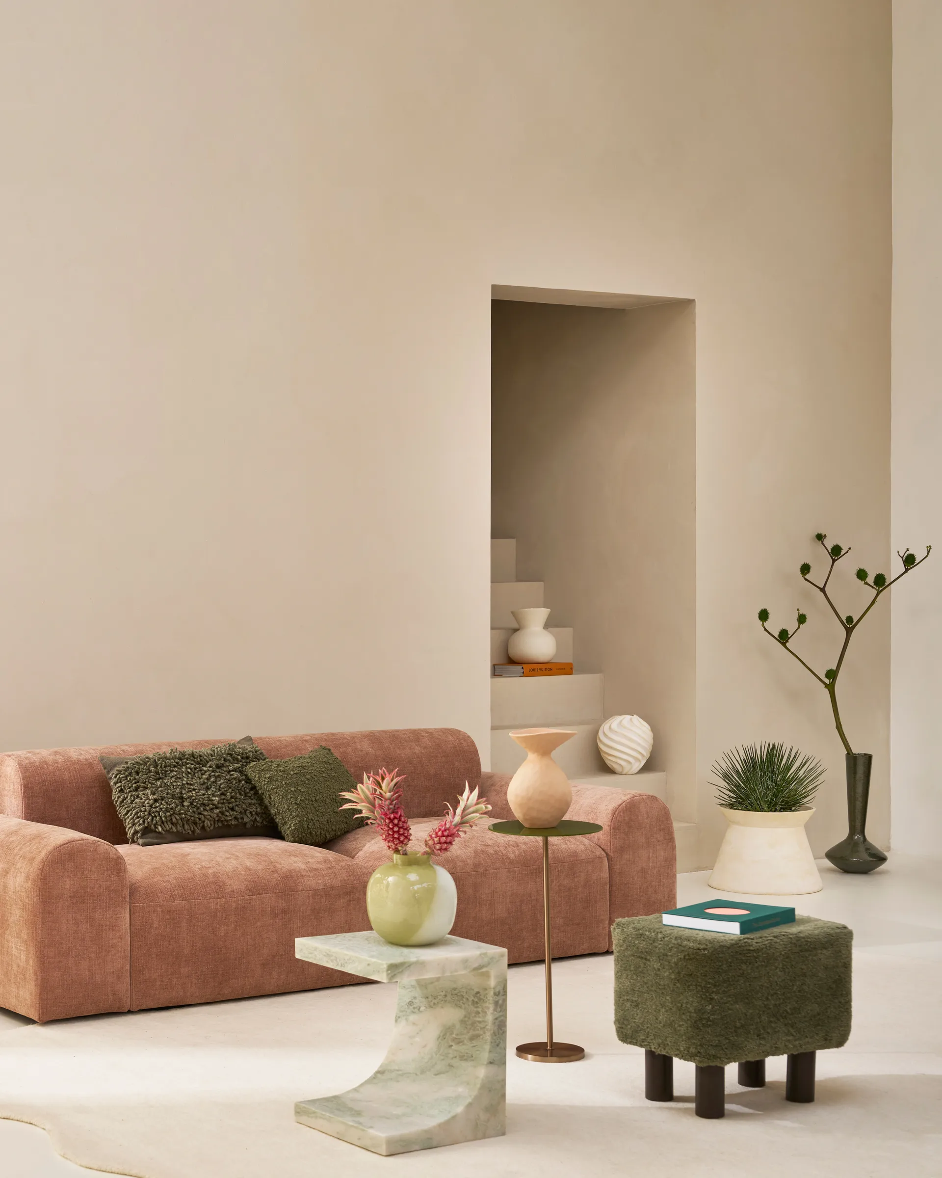 Vaso Tynn 50 cm, Verde URBAN NATURE CULTURE