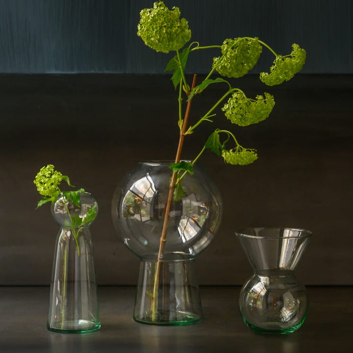 Vaso UNC in vetro riciclato L 24,9 cm, trasparente URBAN NATURE CULTURE