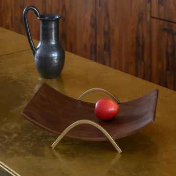 Vassoio da portata in legno di mango UNC 27x40 cm - noce - URBAN NATURE CULTURE