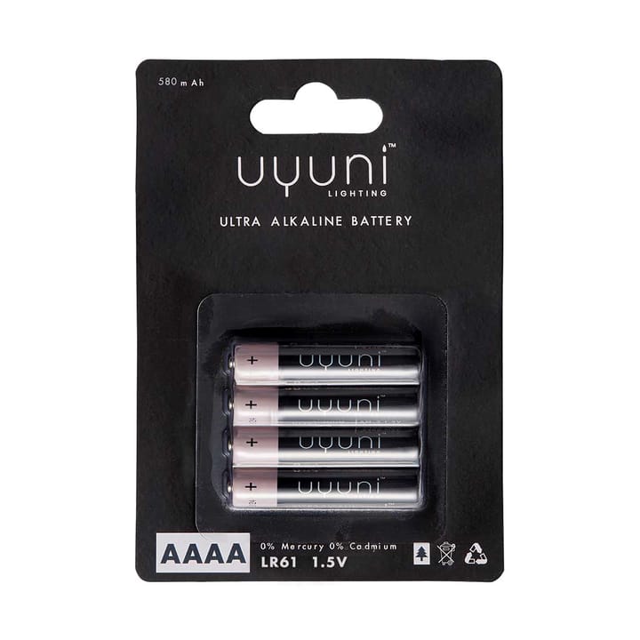 Batteria Uyun, set da 4 - AAAA - Uyuni Lighting