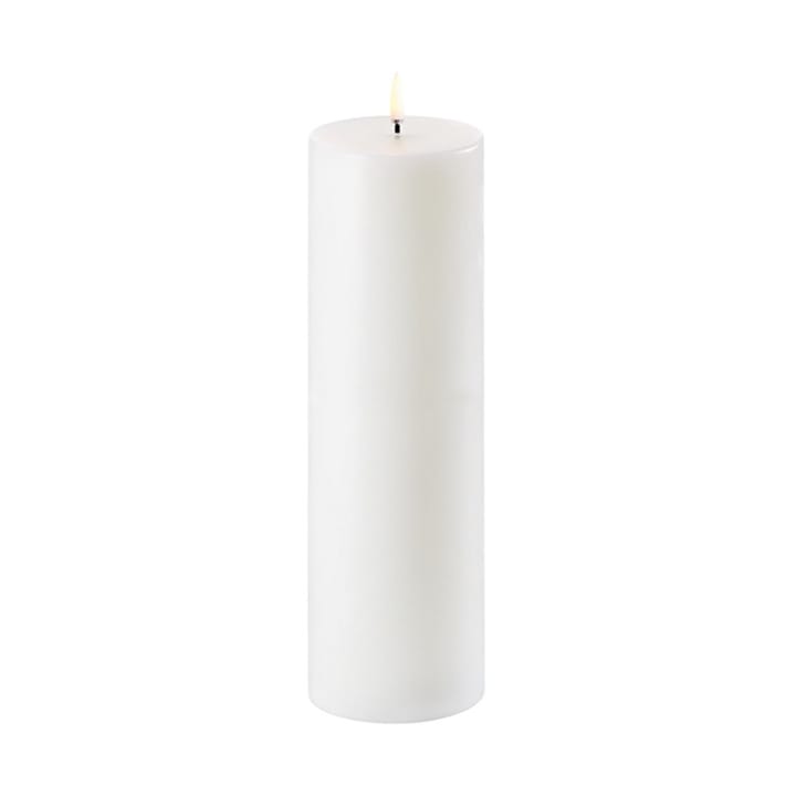 Candelotto bianco Uyuni LED Ø 7,8 cm - 25 cm - Uyuni Lighting