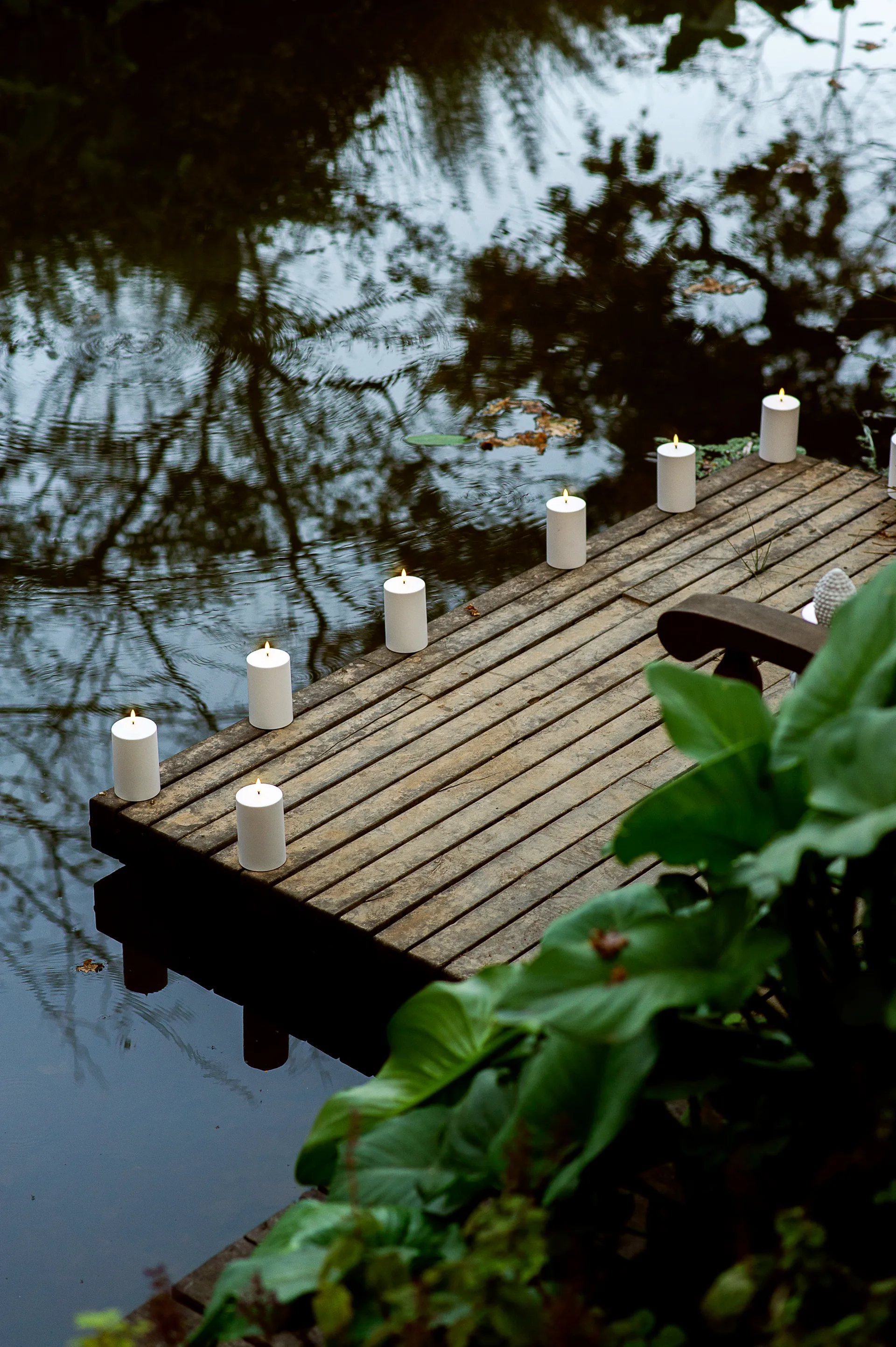 Candelotto bianco Uyuni LED Outdoor, 12,8 cm Uyuni Lighting