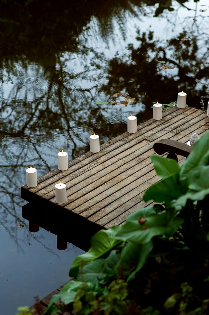 Candelotto bianco Uyuni LED Outdoor, 12,8 cm Uyuni Lighting