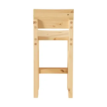 001 Bar Stool sgabello bar - Pino oliato opaco, 65 cm - Vaarnii