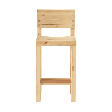 001 Bar Stool sgabello bar - Pino oliato opaco, 65 cm - Vaarnii