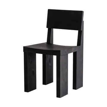 001 Dining Chair sedia - Pino tinto nero - Vaarnii