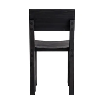 001 Dining Chair sedia - Pino tinto nero - Vaarnii
