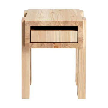 003 Stilts Side Table tavolino side table - Pino oliato opaco 40x36x45 cm - Vaarnii