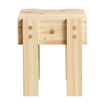 003 Stilts Side Table tavolino side table - Pino oliato opaco 40x36x45 cm - Vaarnii