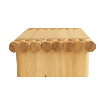 004 Coffee Table tavolino - Pino cerato a olio opaco, 120x80x35 cm - Vaarnii