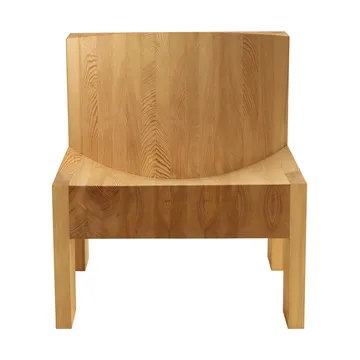 005 Lounge Chair poltrona lounge - Pino oliato cerato opaco - Vaarnii