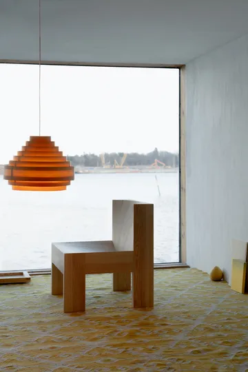 005 Lounge Chair poltrona lounge - Pino oliato cerato opaco - Vaarnii