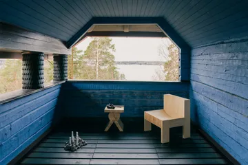 005 Lounge Chair poltrona lounge - Pino oliato cerato opaco - Vaarnii