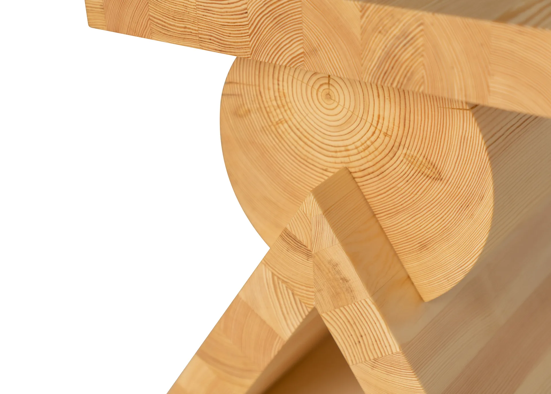 006 AA Side Table tavolino side table, Pino oliato opaco, 40x40x45 cm Vaarnii