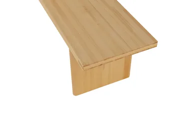 012 Kolmio Bench panca - Pino oliato opaco, 176x42x45 cm - Vaarnii