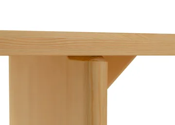012 Kolmio Bench panca - Pino oliato opaco, 176x42x45 cm - Vaarnii